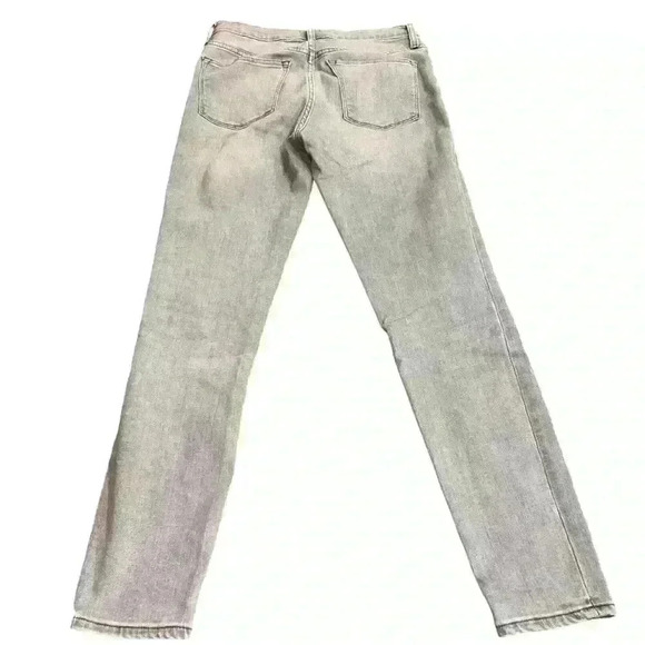 J Crew Factory Women’s Size 28 High-Rise Skinny Jeans Gray - Picture 3 of 4